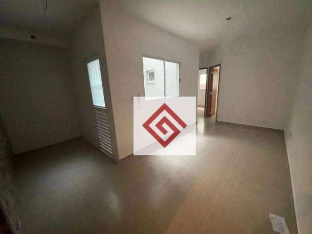 Apartamento com 2 dormitórios à venda, 45 m² por R$ 325.000,00 - Campestre - Santo André/SP