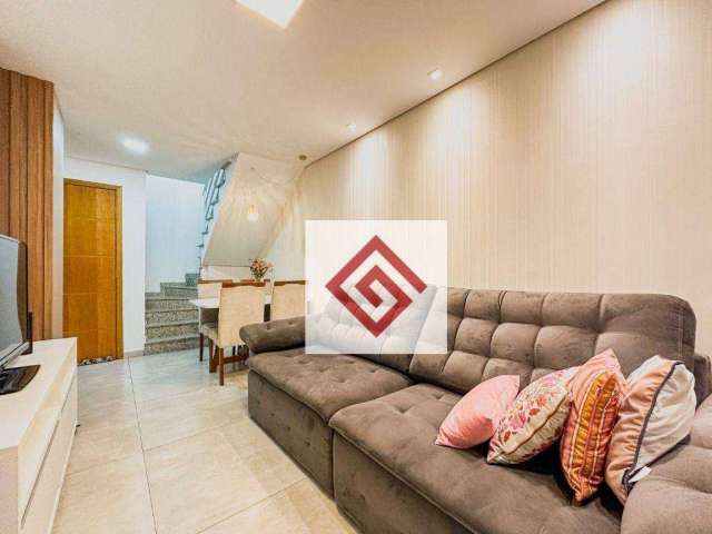 Cobertura com 2 dormitórios à venda, 86 m² por R$ 425.000,00 - Vila Linda - Santo André/SP