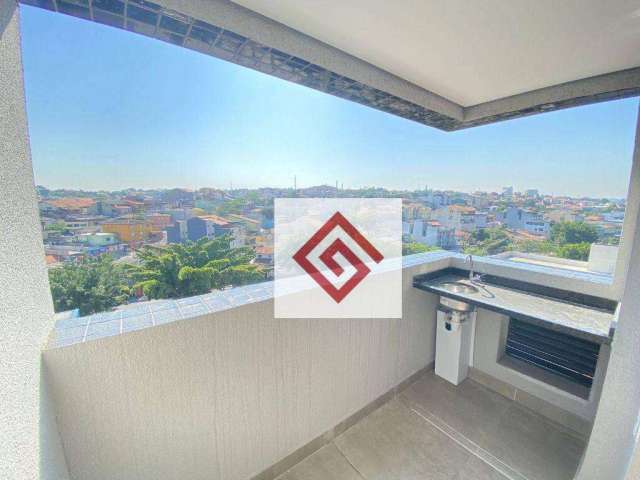 Apartamento com 2 dormitórios, 38 m² - venda por R$ 387.000,00 ou aluguel por R$ 2.400,01/mês - Parque Erasmo Assunção - Santo André/SP