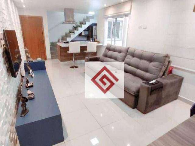 Cobertura com 3 dormitórios à venda, 180 m² por R$ 740.000,00 - Utinga - Santo André/SP