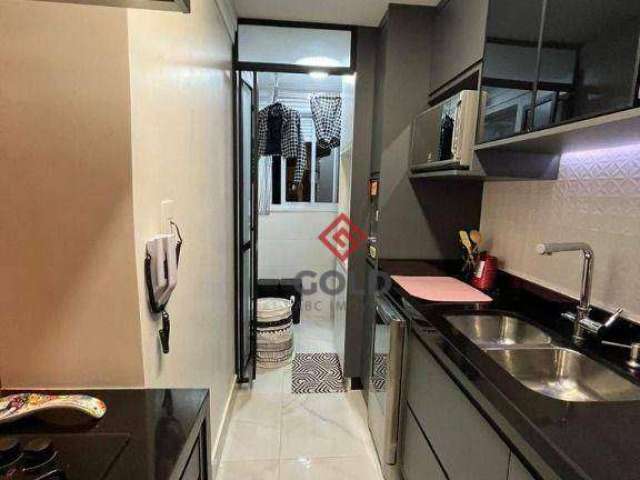 Apartamento com 2 dormitórios à venda, 66 m² por R$ 870.000,00 - Jardim - Santo André/SP