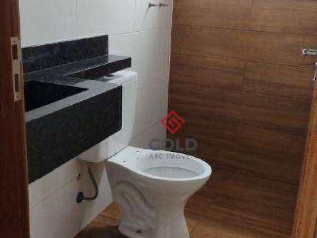 Cobertura com 2 dormitórios à venda, 88 m² por R$ 550.000,00 - Jardim Utinga - Santo André/SP