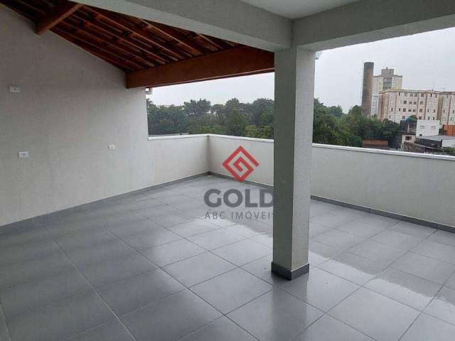 Cobertura com 2 dormitórios à venda, 103 m² por R$ 490.000,00 - Jardim Progresso - Santo André/SP