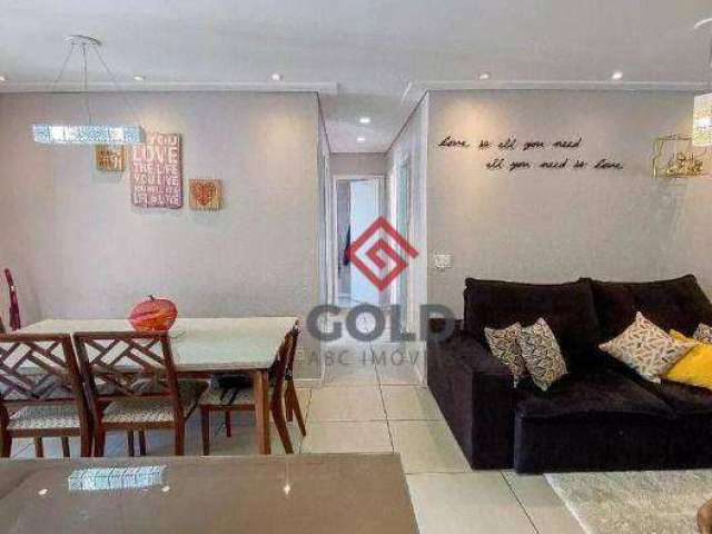 Apartamento com 3 dormitórios à venda, 88 m² por R$ 800.000,00 - Campestre - Santo André/SP