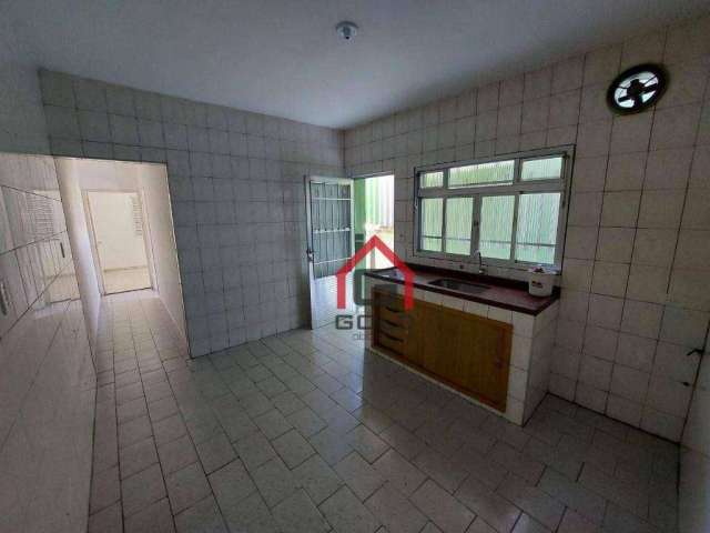 Casa com 3 dormitórios para alugar, 97 m² por R$ 2.062,11/mês - Vila Alto de Santo André - Santo André/SP