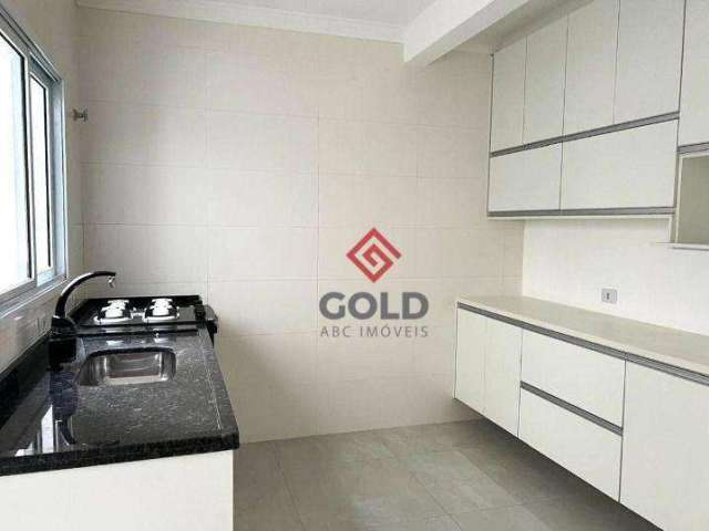 Apartamento com 2 dormitórios para alugar, 50 m² por R$ 2.170,00/mês - Vila Junqueira - Santo André/SP