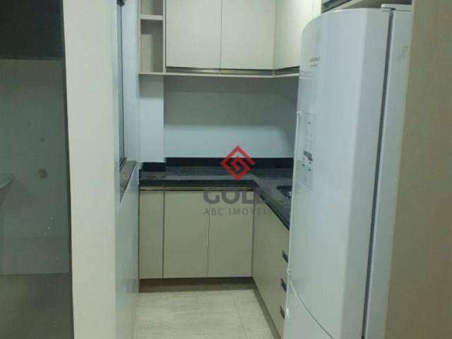 Apartamento com 2 dormitórios à venda, 59 m² por R$ 350.000,00 - Vila Humaitá - Santo André/SP