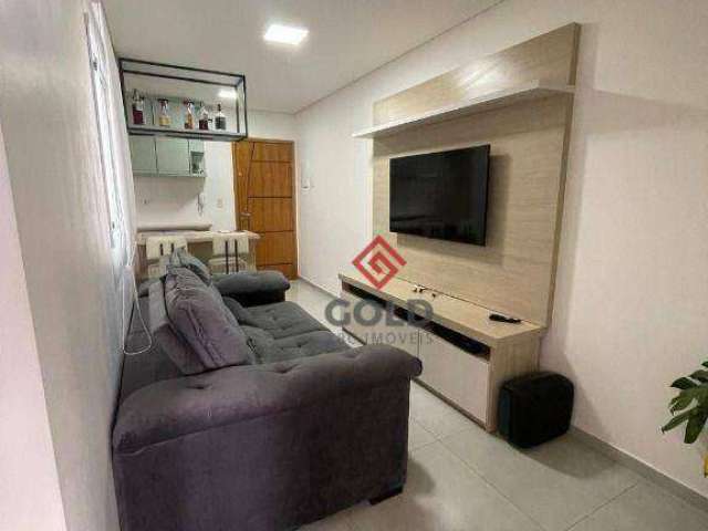 Cobertura com 2 dormitórios à venda, 90 m² por R$ 409.000,00 - Vila Vitória - Santo André/SP