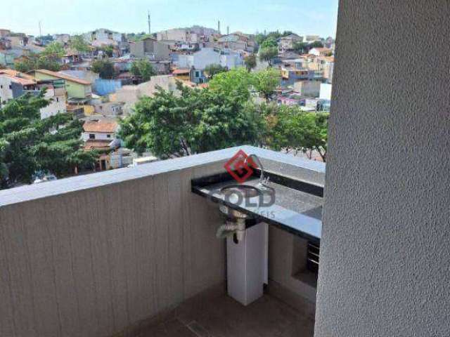 Apartamento com 2 dormitórios à venda, 39 m² por R$ 280.000,00 - Parque Erasmo Assunção - Santo André/SP