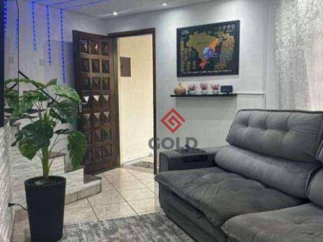 Sobrado com 3 dormitórios à venda, 220 m² por R$ 750.000,00 - Nova Gerty - São Caetano do Sul/SP