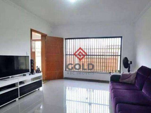 Sobrado com 3 dormitórios à venda, 134 m² por R$ 590.000,00 - Parque Oratório - Santo André/SP