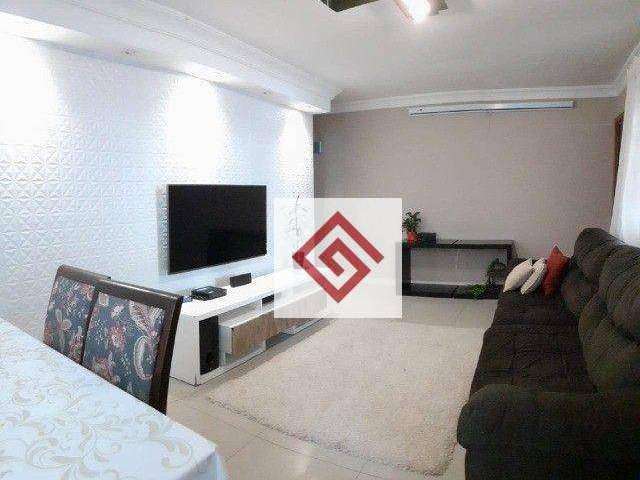 Casa com 3 dormitórios, 148 m² - venda por R$ 680.000,00 ou aluguel por R$ 4.048,01/mês - Vila Lucinda - Santo André/SP