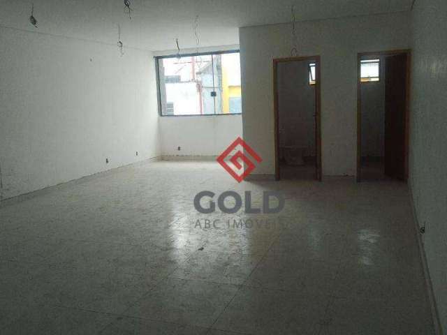 Sala para alugar, 65 m² por R$ 3.467,56/mês - Jardim - Santo André/SP