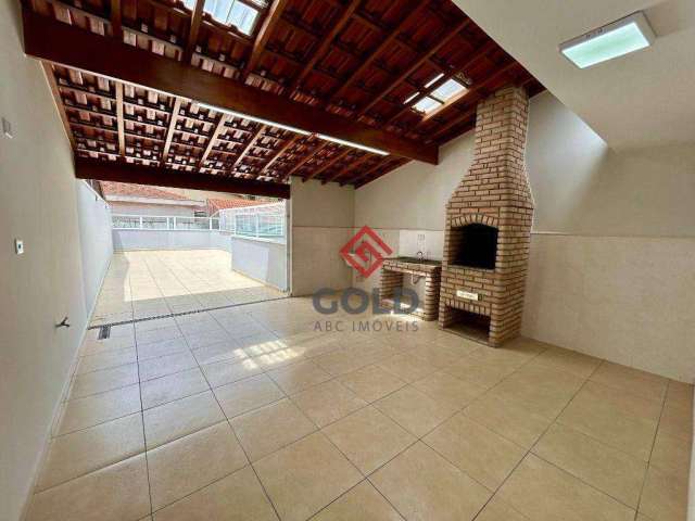 Cobertura com 2 dormitórios à venda, 155 m² por R$ 565.000,00 - Vila Curuçá - Santo André/SP