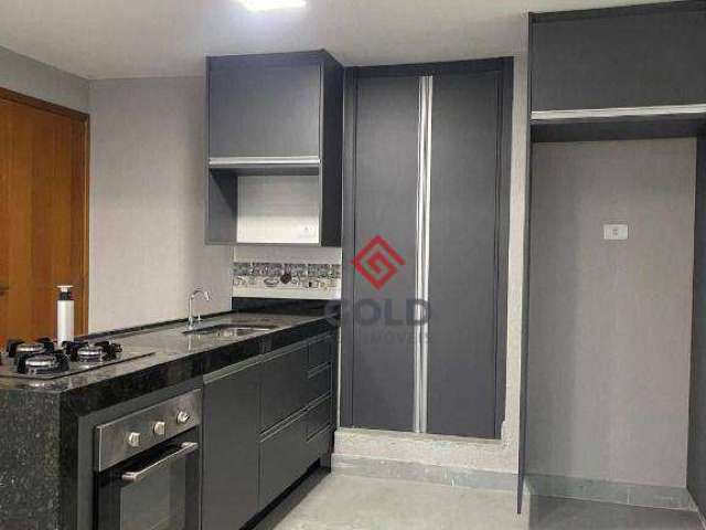 Cobertura com 2 dormitórios, 110 m² - venda por R$ 530.000,00 ou aluguel por R$ 3.033,51/mês - Vila Metalúrgica - Santo André/SP