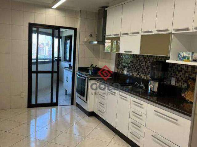 Apartamento com 3 dormitórios para alugar, 144 m² por R$ 6.120,00/mês - Centro - Santo André/SP