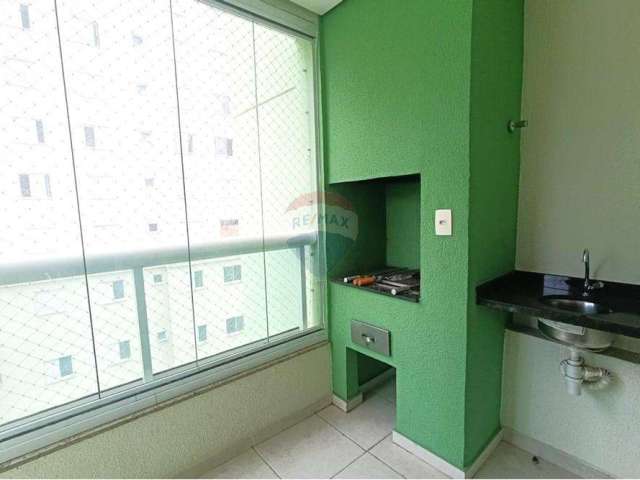 Apto locação condominio monte verde 81m² -3 dorm- 3 vagas - sacada gourmet