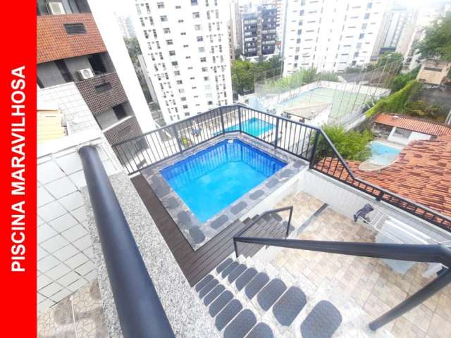 Cobertura triplex  com piscina em ondina com 301 m2