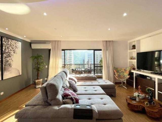 Apartamento com 4 dormitórios à venda, 190 m² por R$ 1.230.000,00 - Pitangueiras - Guarujá/SP