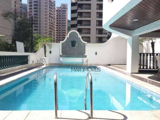 Apartamento com 3 dormitórios para alugar, 165 m² por R$ 5.700,01/mês - Pitangueiras - Guarujá/SP