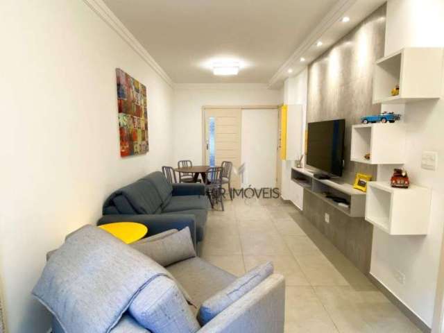 Apartamento com 1 dormitório à venda, 57 m² por R$ 400.000,00 - Praia do Tombo - Guarujá/SP