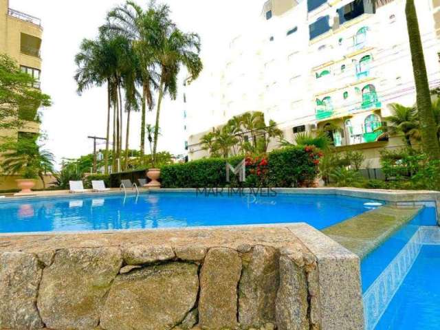 Apartamento com 3 dormitórios à venda, 126 m² por R$ 680.000,00 - Praia da Enseada - Guarujá/SP