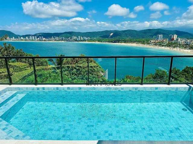 Casa Nova com Vista Total para o Mar no Condomínio Península na Praia da Enseada.