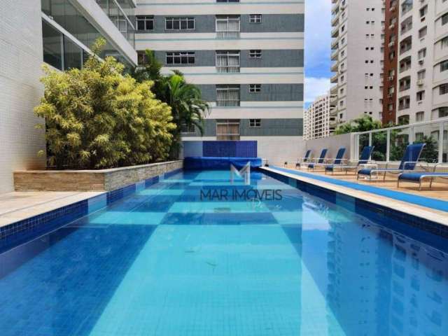 Apartamento com 3 dormitórios para alugar, 125 m² por R$ 6.500,02/mês - Pitangueiras - Guarujá/SP