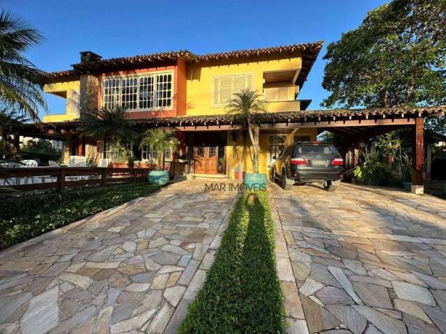 Casa com 7 dormitórios à venda, 630 m² por R$ 2.900.000,00 - Balneário Cidade Atlântica - Guarujá/SP