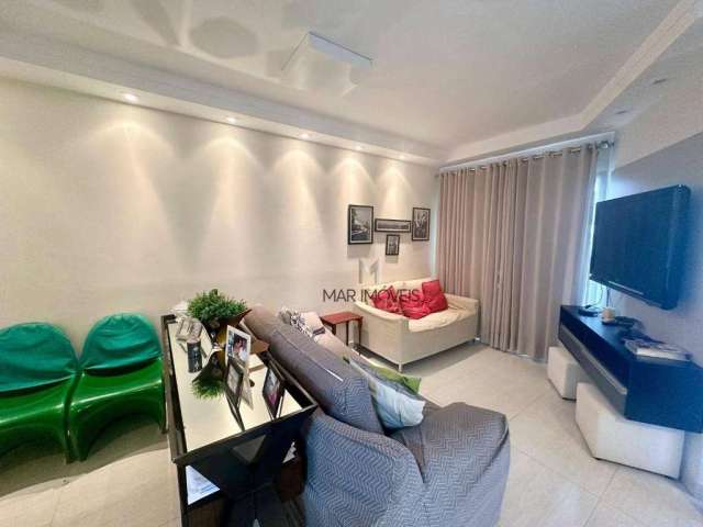 Apartamento com 3 dormitórios à venda com 100 m² por R$ 550.000,00 - Enseada - Guarujá / SP