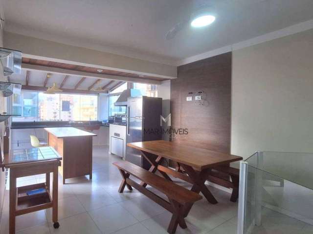 Cobertura Duplex, com 3 dormitórios, 140 m² - venda ou locação   - Praia da Enseada - Guarujá/SP