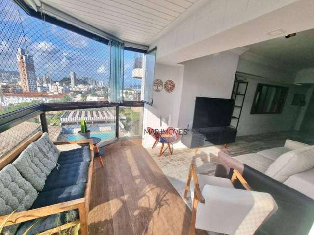 Apartamento com 3 dormitórios à venda, 95 m² por R$ 930.000,00 - Enseada - Guarujá/SP