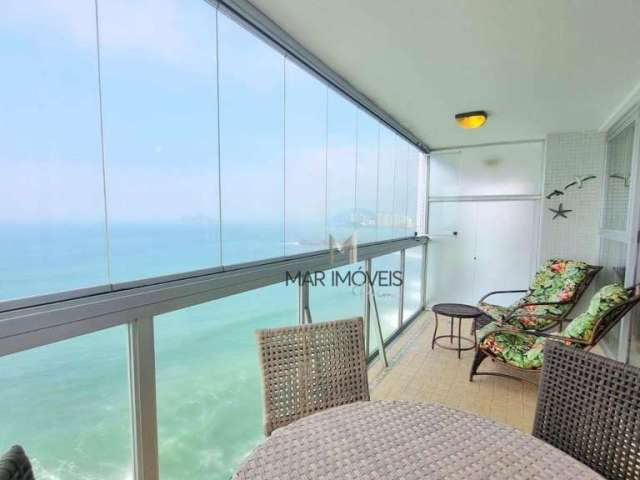 EXCLUSIVIDADE! Lindo apartamento com linda vista panoramica da praia das Pitangueiras no Guarujá!