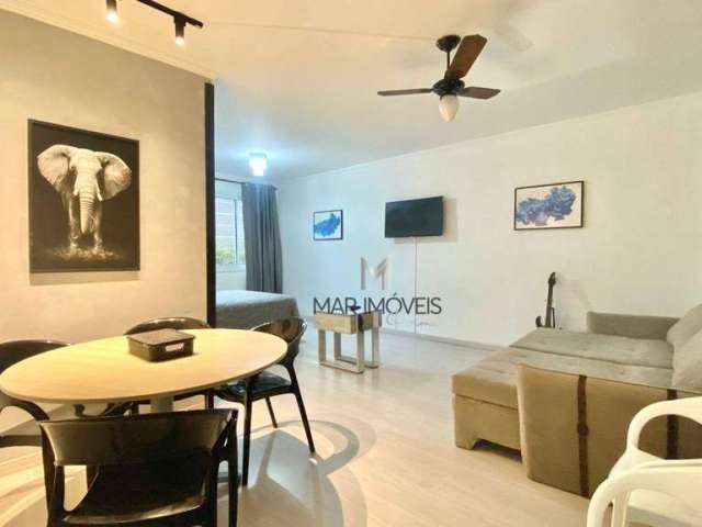 Apartamento com 1 dormitório à venda, 57 m² por R$ 320.000,00 - Pitangueiras - Guarujá/SP