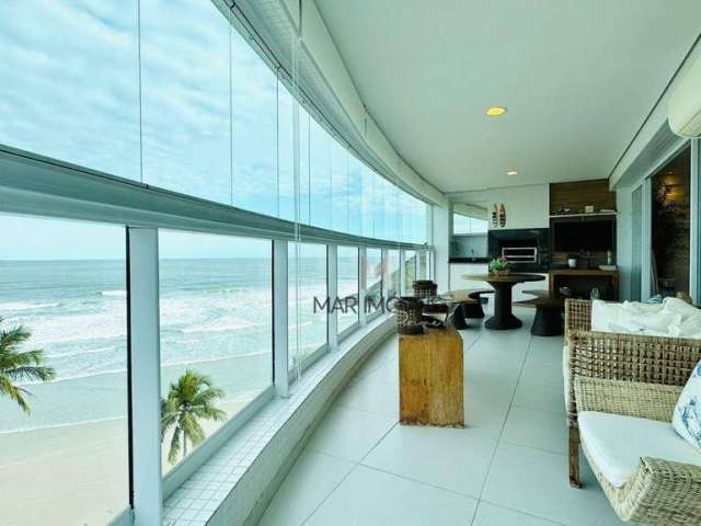 Apartamento com 3 suítes, frente ao mar à venda, 210 m² por R$ 3.200.000 - Enseada - Guarujá/SP