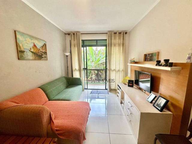 Apartamento com 2 dormitórios e sacada á venda no tombo