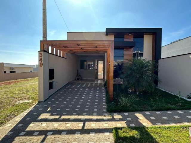 Casa em Condomínio para Venda em Tatuí, Residencial Bosques dos Ipês, 3 dormitórios, 2 suítes, 3 banheiros, 2 vagas