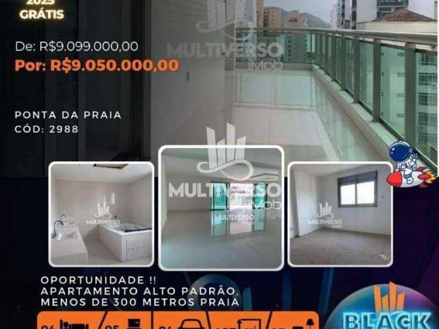 Compra de apartamento com 04 suítes na Ponta da Praia