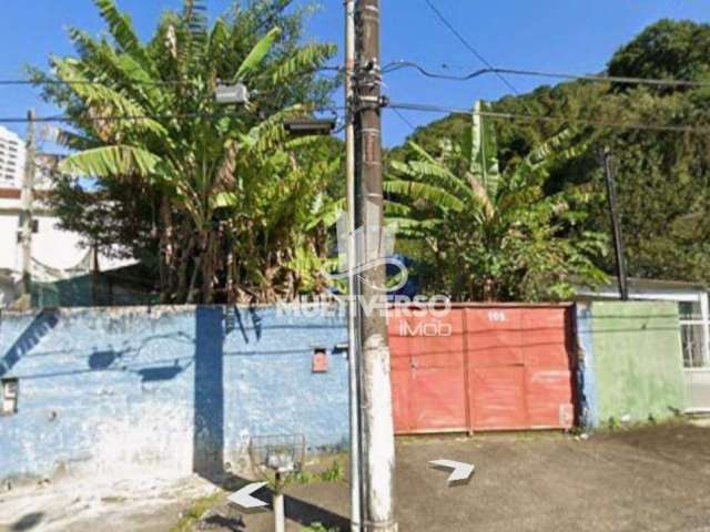 Lote à venda, no bairro Marapé em Santos