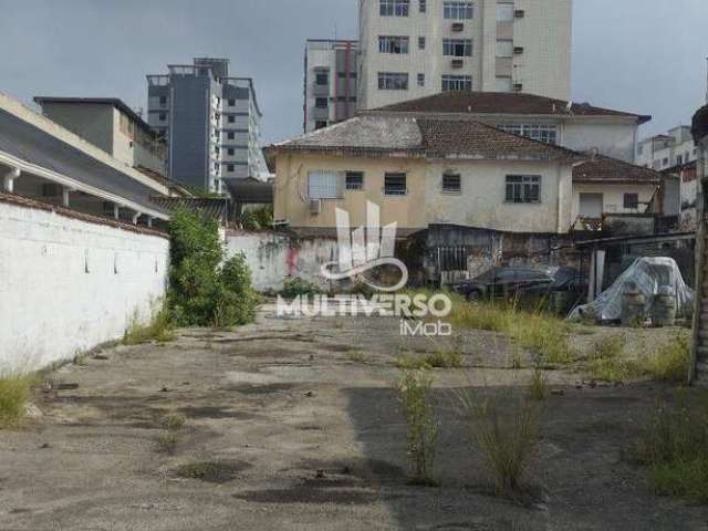 Lote para aluguel, no bairro Campo Grande em Santos