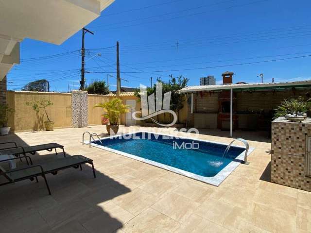 Sobrado 3 dormitórios com piscina à venda, 120 m² por R$ 850.000 - Balneário Flórida - Praia Grande/SP