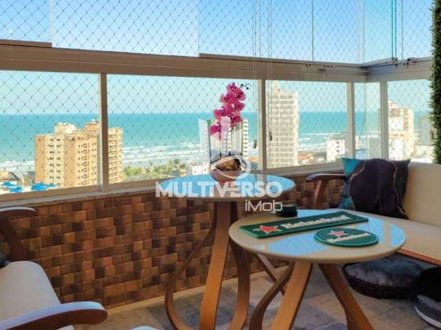 Cobertura com 3 dormitórios à venda, 121 m² por R$ 890.000,00 - Caiçara - Praia Grande/SP