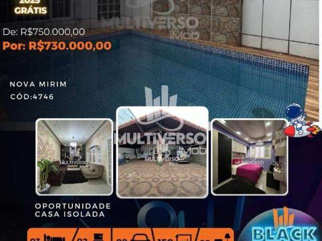 Casa com 3 dormitórios à venda, 120 m² por R$ 750.000,00 - Nova Mirim - Praia Grande/SP