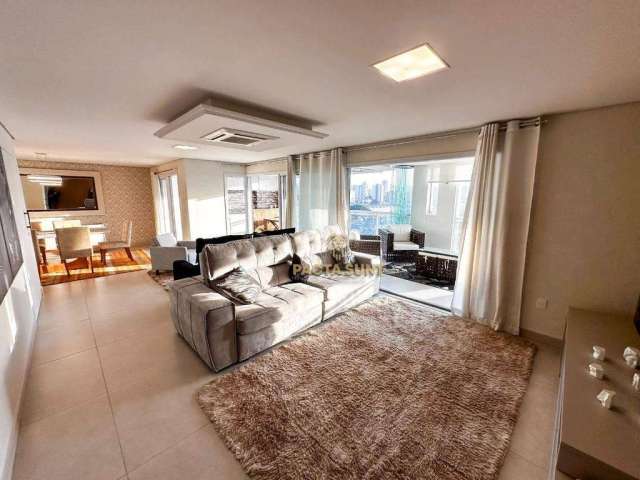 Apartamento com 4 dormitórios (2 suítes), varanda gourmet, 3 vagas, para alugar, 241 m² por R$ 25.000/mês - Jardim das Perdizes - São Paulo/SP