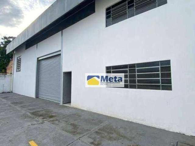 Galpão de fundos  para locação com 192 m² por R$ 4.000/mês - Centro - Taubaté/SP