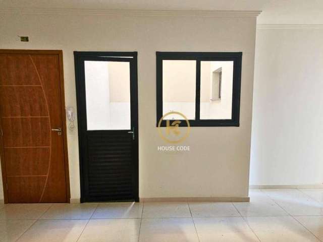 Apartamento novo com 2 quartos à venda, 43 m² por R$ 295.000 - Jardim Alvorada - Santo André/SP