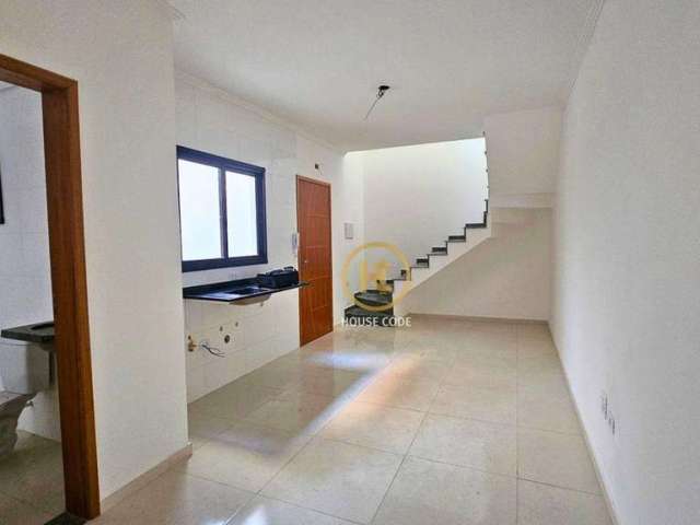 Cobertura Duplex 2 quartos à venda, 86 m² por R$ 395.000 - Jardim Alvorada - Santo André/SP