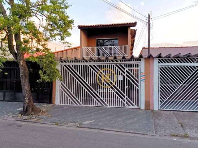 Casa com 3 quartos à venda, 201 m² por R$ 580.000 - Parque Capuava - Santo André/SP