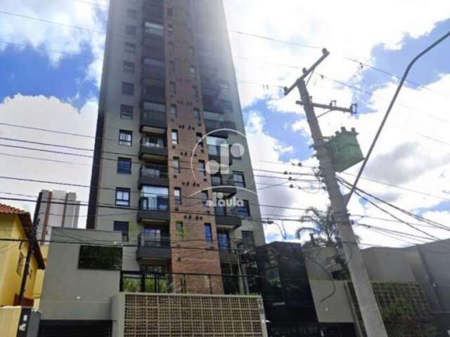 Apartamento à venda em Santo André-SP, Campestre: 1 quarto, 1 sala, 1 banheiro, 1 vaga, 44m². Venha conferir!