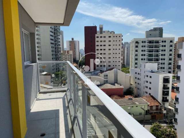 Apartamento à Venda na Vila Bastos, Santo André-SP: 1 Quarto, 1 Sala, 1 Banheiro, 1 Vaga de Garagem, 50m² de Área